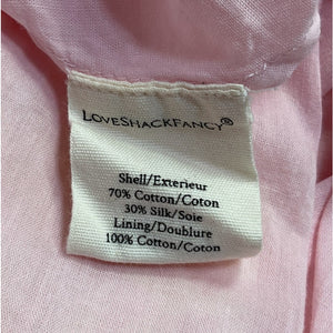 LoveShackFancy Floral Light Berry Tea Karalie Maxi Dress Size 2