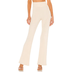 Significant Other Ribbed Beige Sofia Knit Pants Size 4
