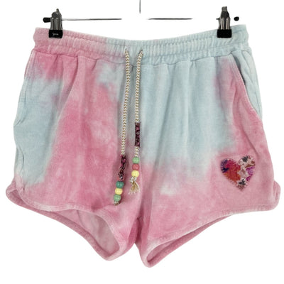 LoveShackFancy Terry Multicolor Careen Shorts Size S