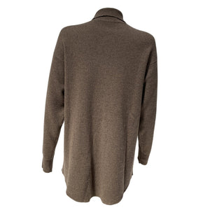 Autumn Cashmere Cozy Brown Cardigan Sweater Size XS