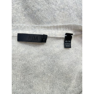 Atm Anthony Thomas 'Melillo' White Cashmere Cashmere V-Neck Sweater Size XS