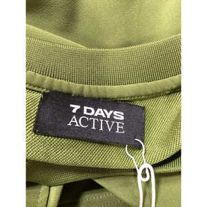 7 Days Active Performance Pesto Tech Crewneck Sweatshirt Size L NWT