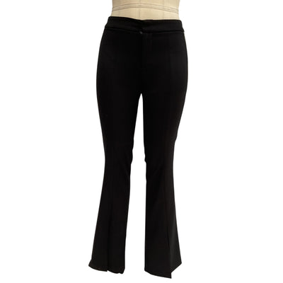 Alice + Olivia Tailored Black Off White Princess Pants Size 0