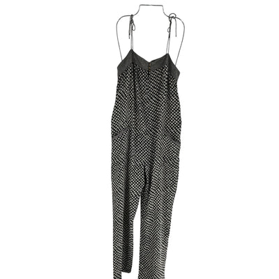 Hatch Floral Black Portia Jumpsuit Size 1