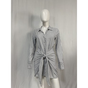 L'Academie 'Cloudline' White Cotton Dress Size XS