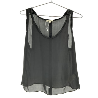 L'agence Sheer Black Trixi Tank Top Size S / P