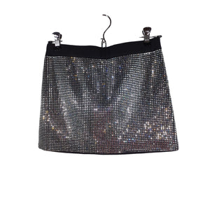 Retrofête Embellished Black Delta Skirt Size S NWT