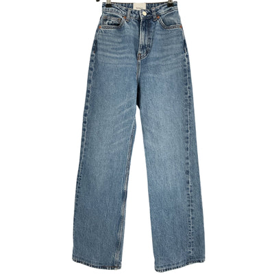 Reformation Stretch Blue Wilder Denim Jeans Size 24