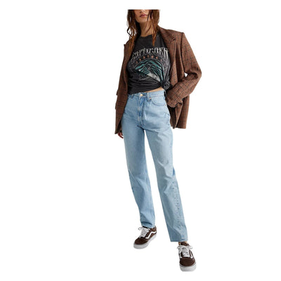 Mother High-Waisted Blue Twizzy Skimp Denim Jeans Size 25