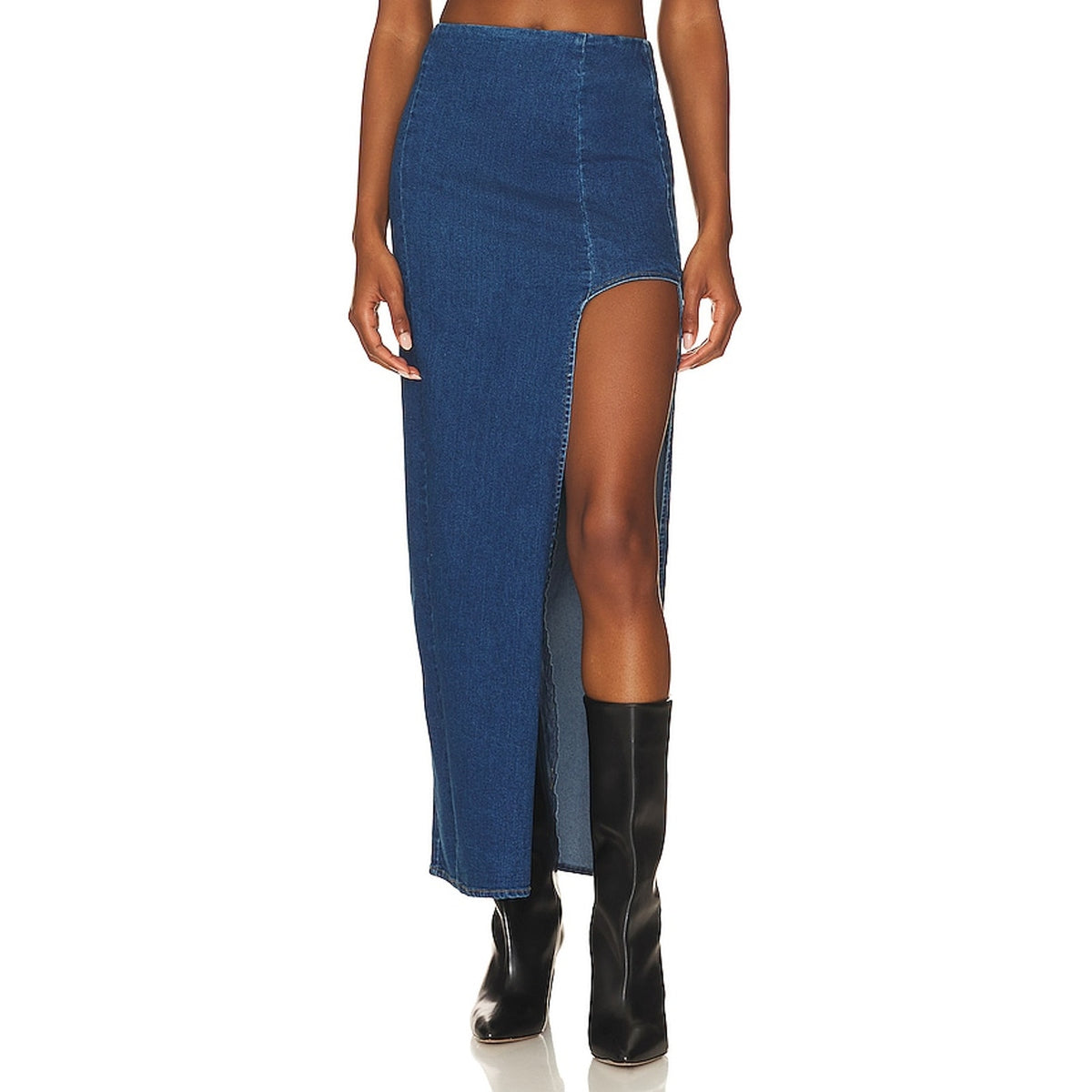 Line & Dot Chic Blue Joey Maxi Size L Skirt