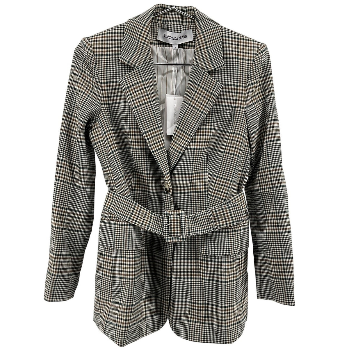 Veronica Beard Belted Dove Ryanne Jacket Size 4 NWT
