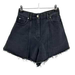 Iro Frayed Black Germinah Shorts Size 23 S