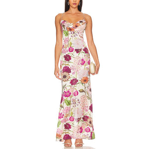 Katie May Floral Fuchsia Tara Dress Size M