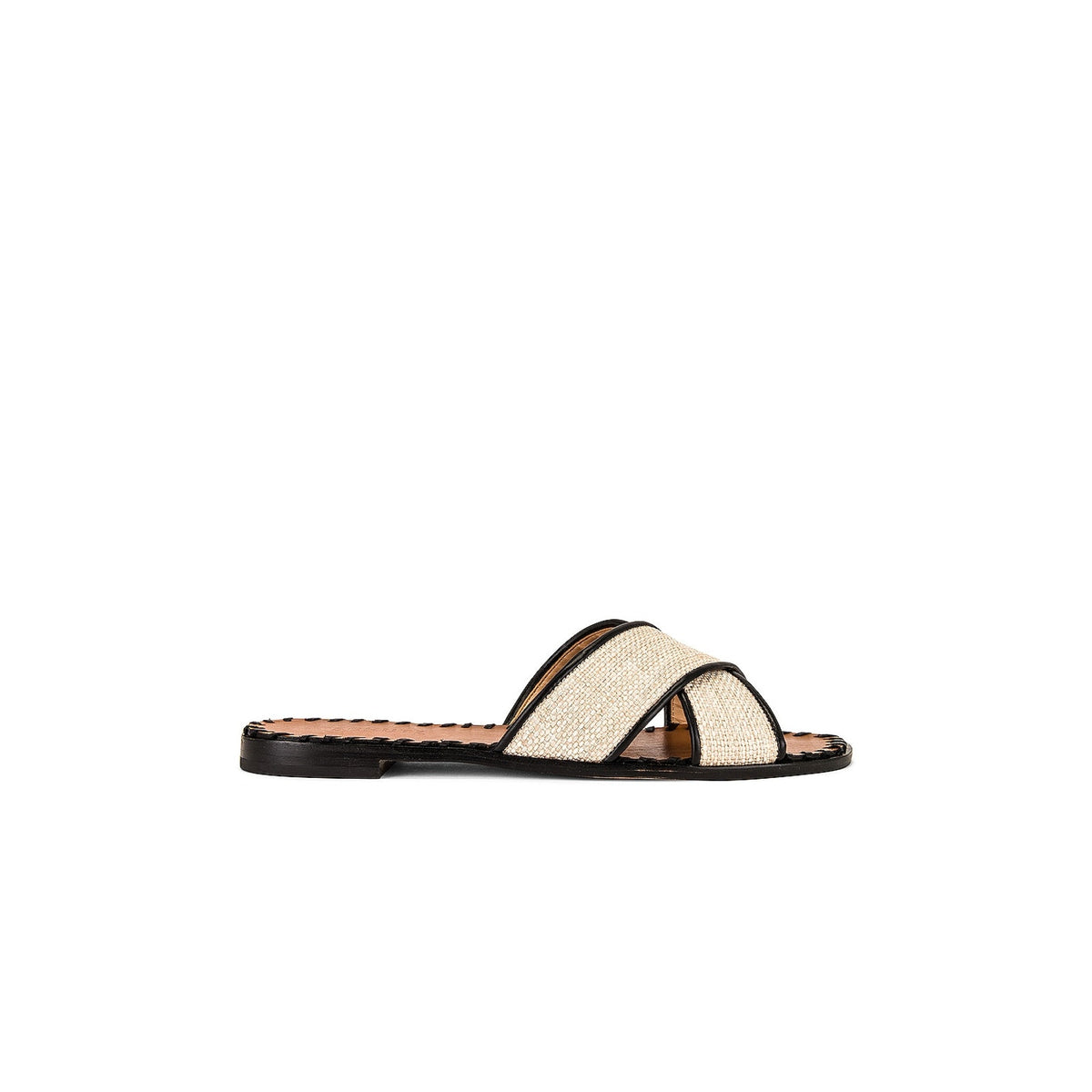 Schutz 'Alita' Black Slip On Flat Size 6.5