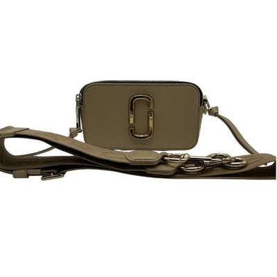 Marc Jacobs Beige Snapshot Crossbody Bag