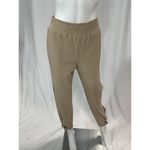 Alice + Olivia 'Miami' White Side Slit Jogger Size XS