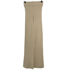 Significant Other Ribbed Beige Sofia Knit Pants Size 4