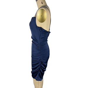 Ramy Brook Sleek Blue Kiki Mini Dress Size 2