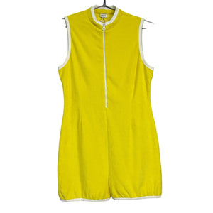 Kule Terry Yellow Serena Romper Size S