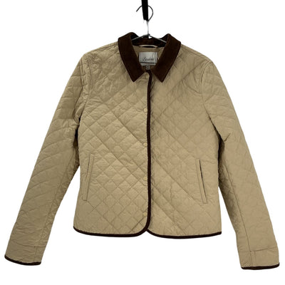 L'academie Quilted Brown Niki Jacket Size XL