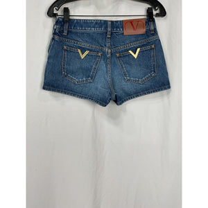 Valentino Denim Mini Skort - Size US 2
