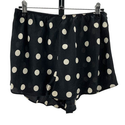 Dôen Polka Dot Black Loren Shorts Size M