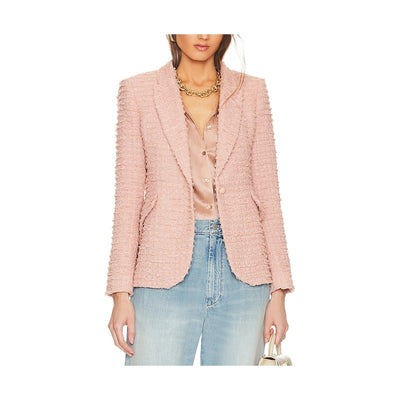 L'Agence Textured Dusty Pink Chamberlain Blazer Size 6