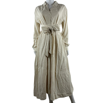 Hatch Longsleeve Ivory Silvina Dress Size 3