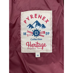 Pyrenex Hooded Red Heritage Puffer Jacket Size EU 36 / US 4