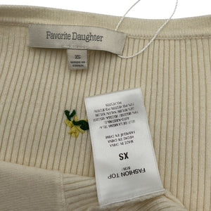 Favorite Daughter Embroidered Multicolor Athena Cardigan Sweater Size XS