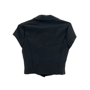 Reformation 'Marnie' Black Knit Top Size M