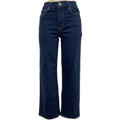 Frame Chic Blue Le Slim Palazzo Denim Jeans Size 27
