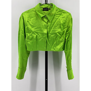Retrofête Vibrant Lime Punch Barreto Size M Blouse