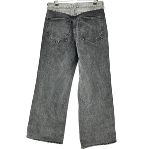Veronica Beard Two-Tone Black Taylor Denim Jeans Size 30