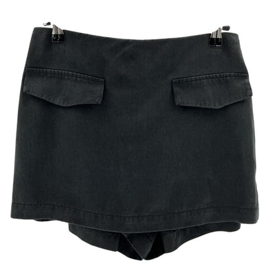 Reformation Chic Black Imogen Skort Size 6