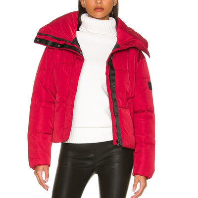 Alp N Rock Insulated Deep Red Peak Puffer Jacket Size S