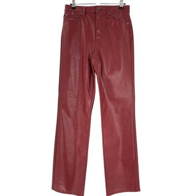 Pistola Sleek Burgundy Cassie Pants Size 27