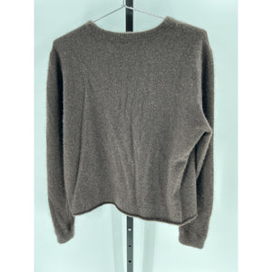 Reformation Brown Cashmere Boyfriend Sweater Size M