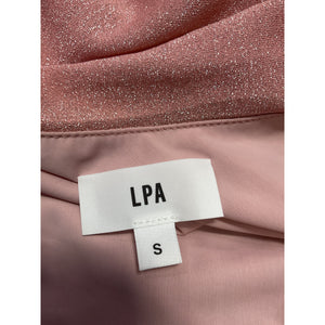 Lpa 'Roksana' Pink Nylon Dress Size S
