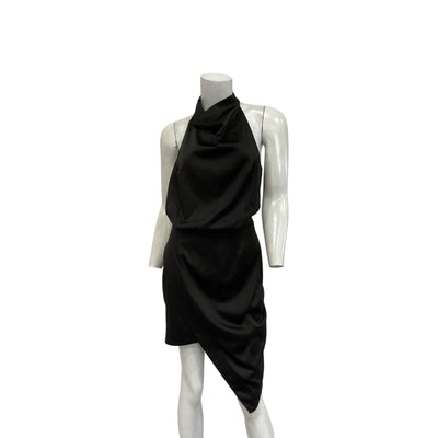 Elliatt x Revolve 'Camo' Black Polyester Dress Size S