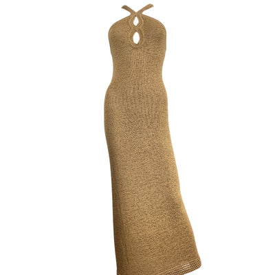 Significant Other Knit Tan Saoirse Dress Size 6