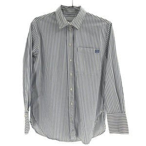 Frame Striped Multicolor Oversized Button Down Shirt Size XS / TP