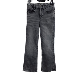 Frame Sleek Hughes Le One Crop Mini Boot Jeans Size 1 Pants