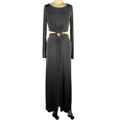 Significant Other Elegant Black Cali Maxi Dress Size 4