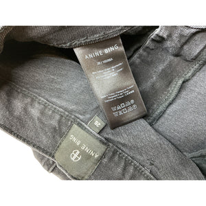 Anine Bing Vintage Black Bry Denim Jeans Size 26