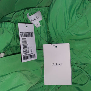 A.L.C. Tiered Green Luca Maxi Size 2 Dress NWT