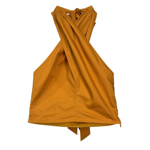 Staud Chic Yellow Kai Halter Top Size 0