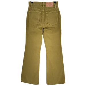 Ulla Johnson Stylish Green Lou Denim Jeans Size 4
