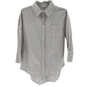 Anine Bing 'Mika' Purple Cotton Shirt Size S/P