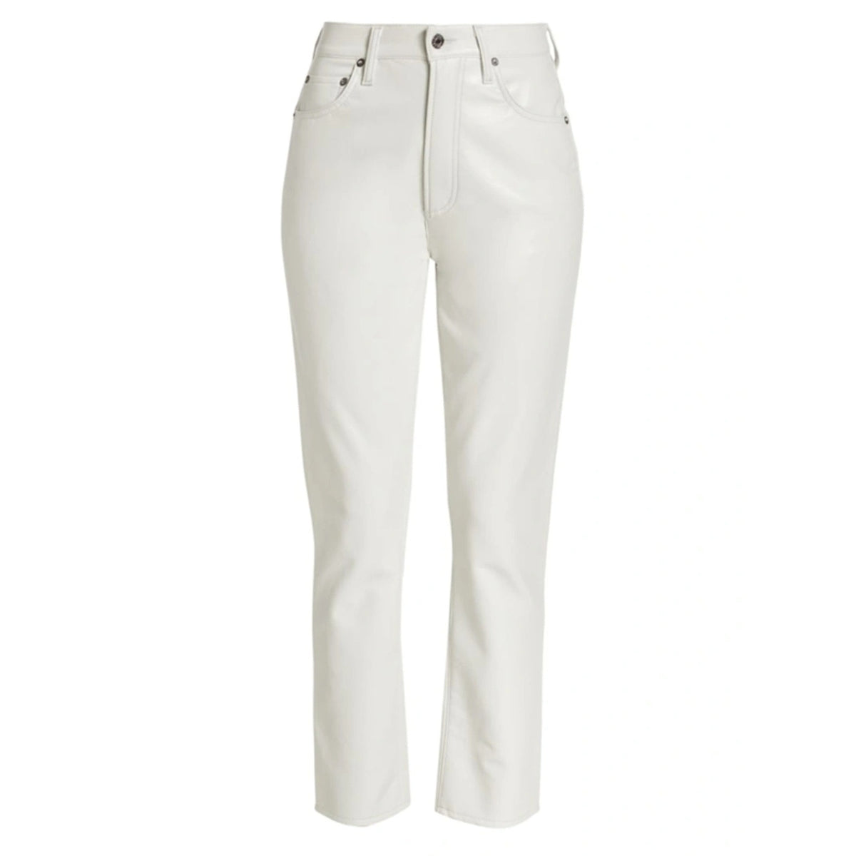Agolde Sleek White Riley Size 26 (2-4) Pants NWT